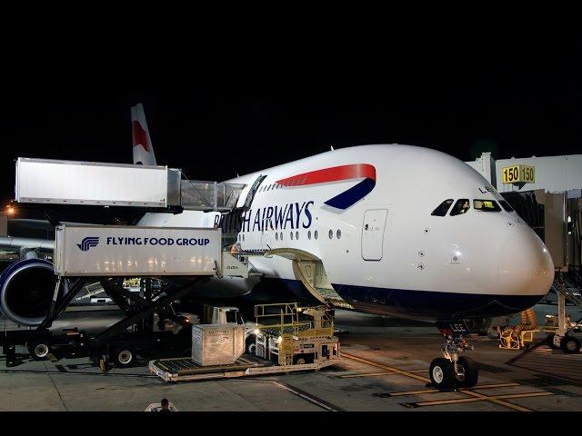 British Airways | Airbus A380 | LAX-LHR | World Traveller Plus