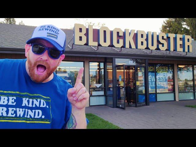 THE LAST BLOCKBUSTER is OPEN FOR BUSINESS !! Saturday Night Snack and a Movie in Bend Oregon