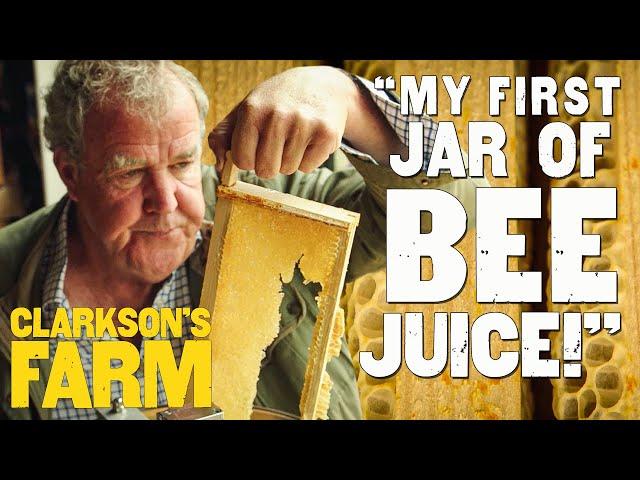 Jeremy Clarkson Makes 'Bee Juice' for the First Time | Clarkson's Farm