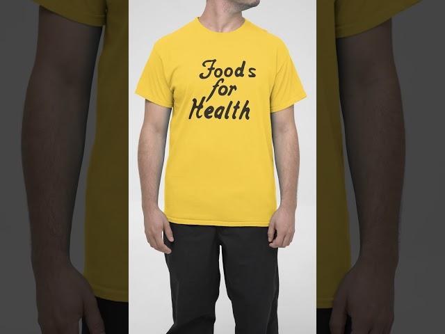 Food For Health T-Shirt | Steve Richman | Valley Girl