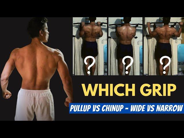 Muscle Activation For Different Pullup Grips & Width ( BACK&ARM GAINS!!)
