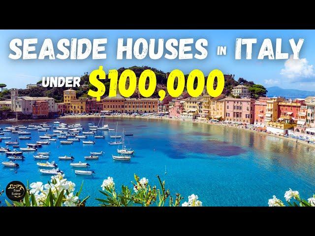 SEASIDE Homes in ITALY Under $100K: Charming Italian property for sale