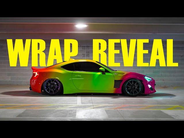 THE ULTIMATE FRS/BRZ/86 WRAP REVEAL!  *INSANE NEW COLOR* | EP.10