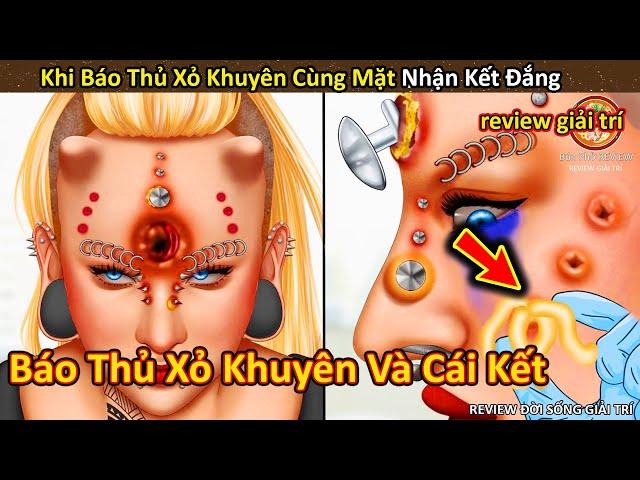 Nhím Cute Review Gái Xinh chơi lớn xỏ khuyên khắp mặt và cái kết Đắng || Review Giải Trí Đời Sống