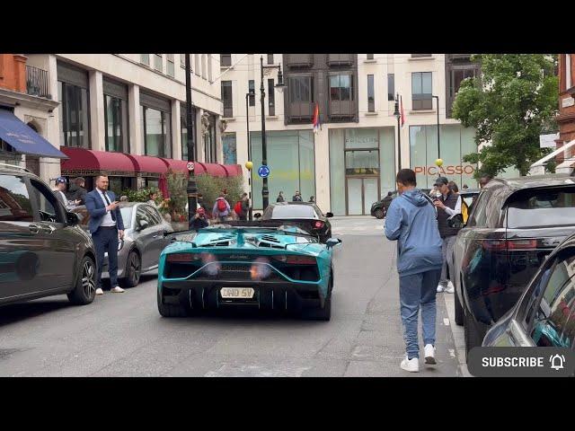 DTX LAMBORGHINI AVENTADOR SVJ *FLAMES, LOUD REVS & CHAOS!!#viral #lamborghini