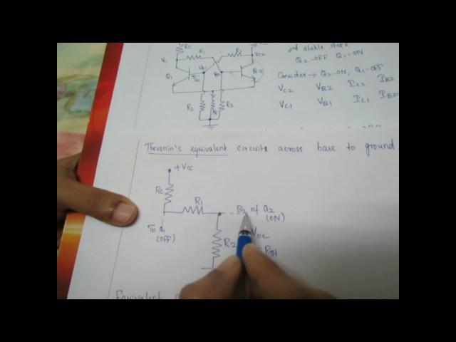 Self Bias Bistable Multivibrator