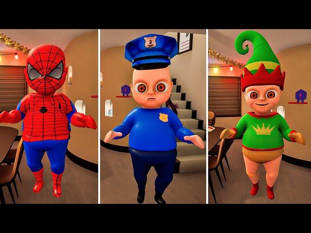 Funny Moments Police Baby VS Baby In Yellow | The Baby In Yellow Episode 02