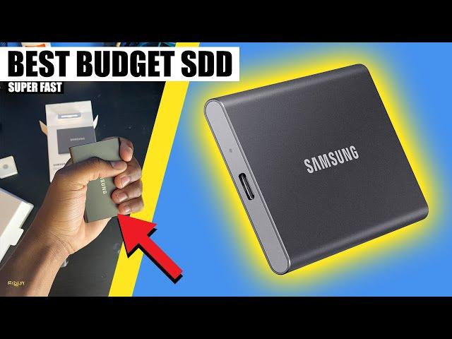 Samsung T7 Portable SSD Unbox + Setup: Super Fast!