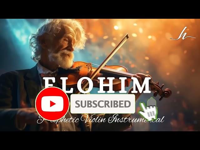 Prophetic Warfare Violin Instrumental ELOHIM Background Prayer Music Hineni