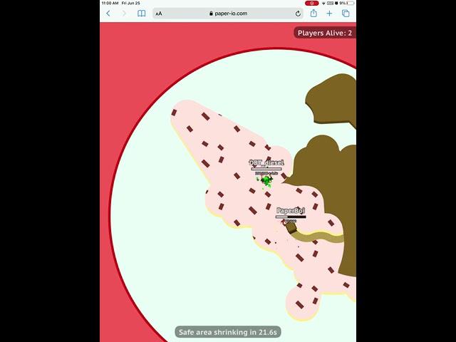 New Paper.io Battle Royale Game Mode! Must Play.