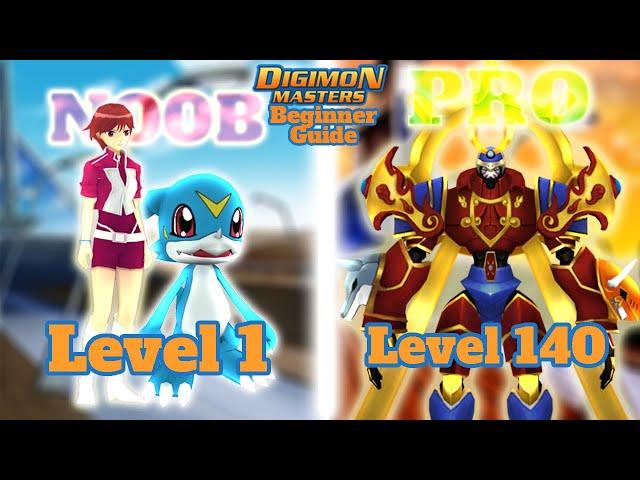 How to go from NOOB to PRO! - DMO Beginner Guide! - Digimon Masters Online