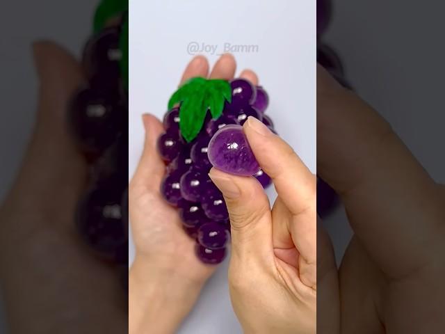 포도 말랑이 만들기 Grape Squishy DIY with Nano Tape! #실리콘 테이프