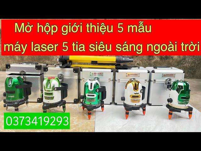 So sánh 5 mẫu máy laser siêu sáng dùng ngoài trời thương hiệu Akuza