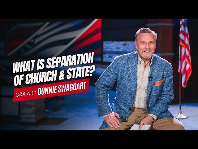 Q&A: Are there misconceptions about separation of church and state?