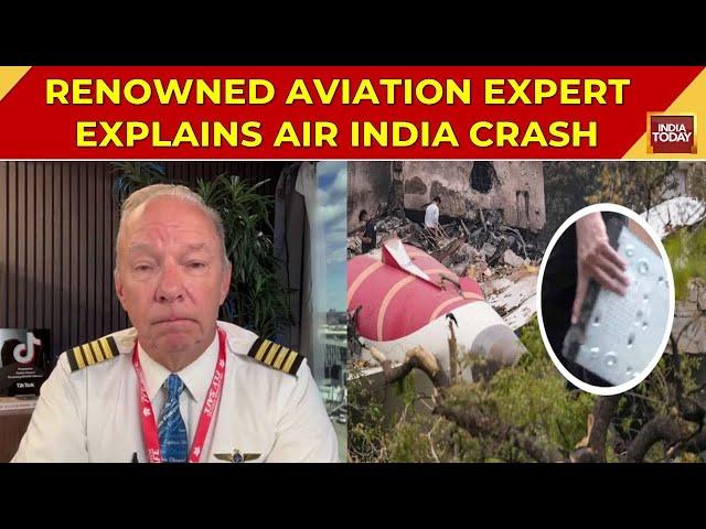 Ahmedabad Plane Crash LIVE: Aviation Expert Captain Steve Discusses Theories Behind Air India Crash