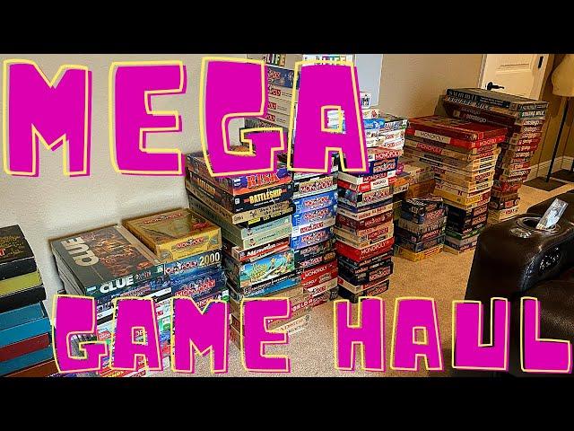 Mega Board Game Haul for Reselling on Amazon and eBay