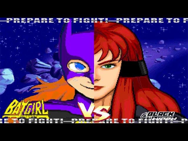 DC vs Marvel mugen : Batgirl vs Black Widow