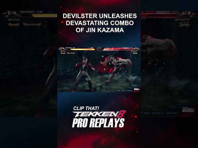 WTF is that damage! Devilster's Jin Kamaza Combo Tekken 8