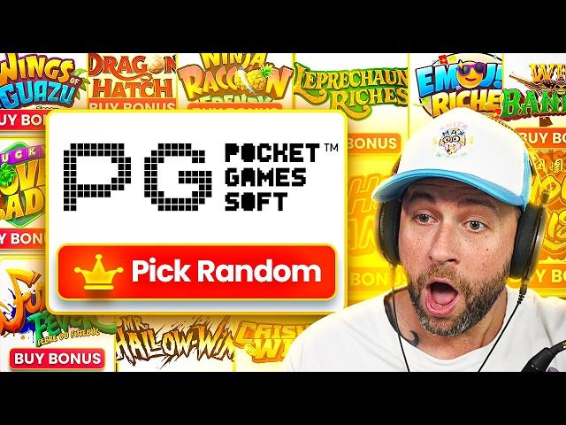 I let GAMDOM PICK RANDOM slots but it's PGSOFT ONLY!! (Bonus Buys)