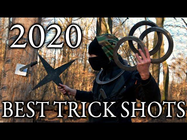 The BEST of Chakram/Shuriken/Axe/Knife Throwing Trick Shots (Compilation 2020)