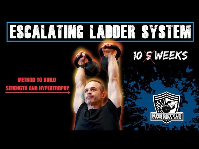 Escalating Ladder System: for both #strength and #hypertrophy