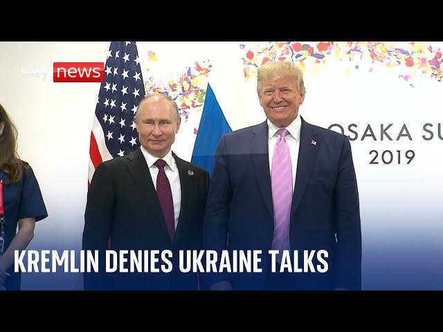 Kremlin denies Trump and Putin call discussing Ukraine