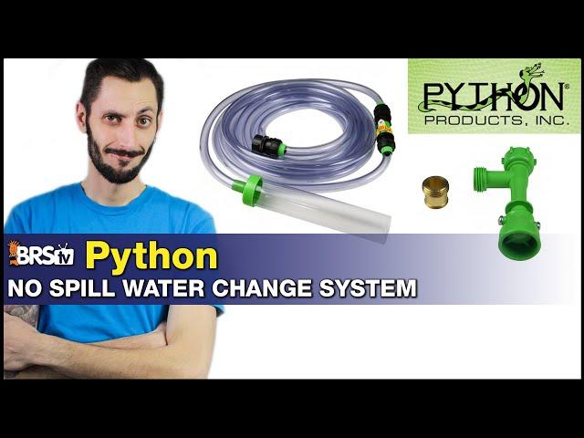 Python No Spill Water Change System : Stop carrying buckets for draining and filling your tank!