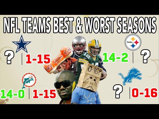 Every Team’s BEST & WORST Season!