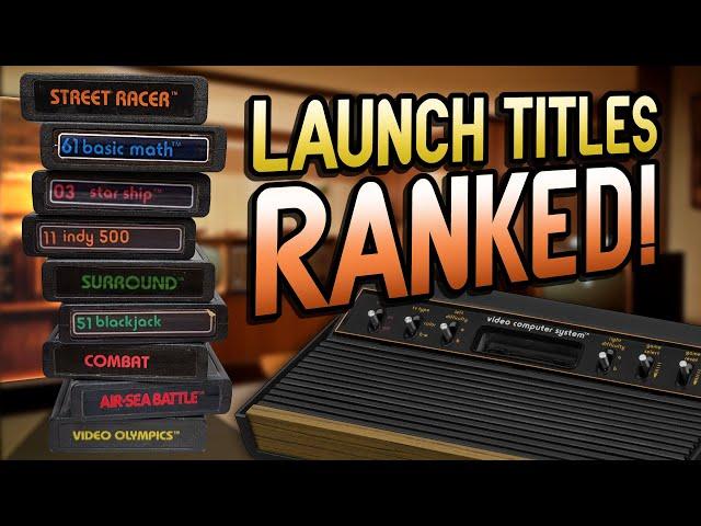 Ranking the 9 Atari VCS Release Games from 1977 | Nostalgia Galore!