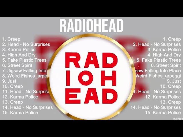 Radiohead Greatest Hits ~ Top 100 Artists To Listen in 2023 & 2024