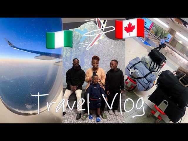 Moving from Nigeria (Abuja) to Canada( Calgary) | Flying Ethiopia Airline ️ Relocation Vlog