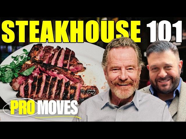 Bryan Cranston and Adam Richman Break Down the Steakhouse Commandments | Pro Moves