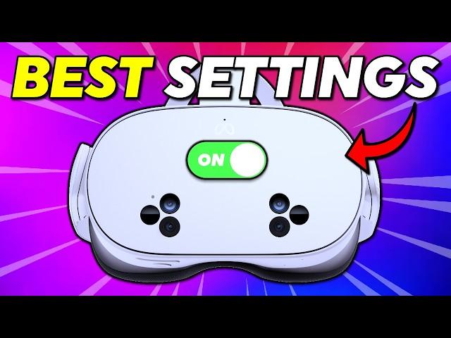 Best Quest 3S Settings to Unlock on DAY 1!