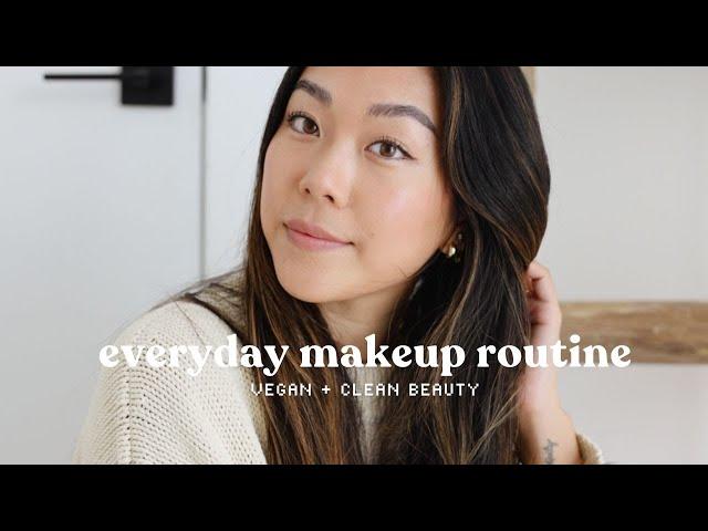 Natural Everyday Makeup Routine | Best Vegan, Cruelty Free & Clean Beauty Makeup