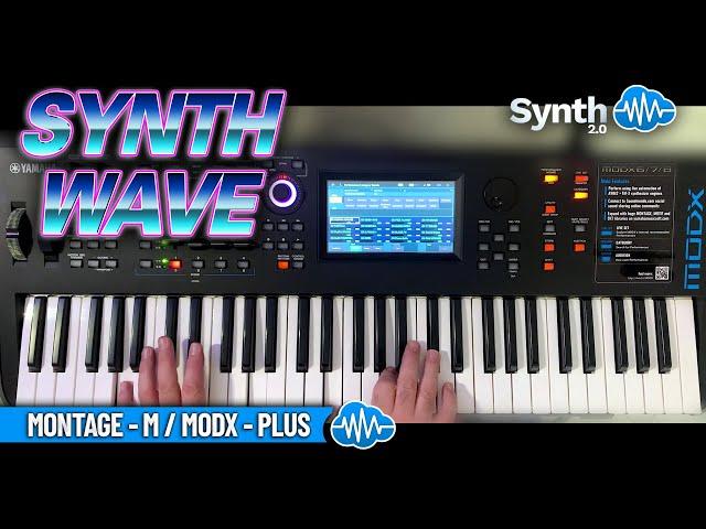 SYNTHWAVE (32 presets) | YAMAHA MONTAGE M MODX PLUS | SOUND LIBRARY