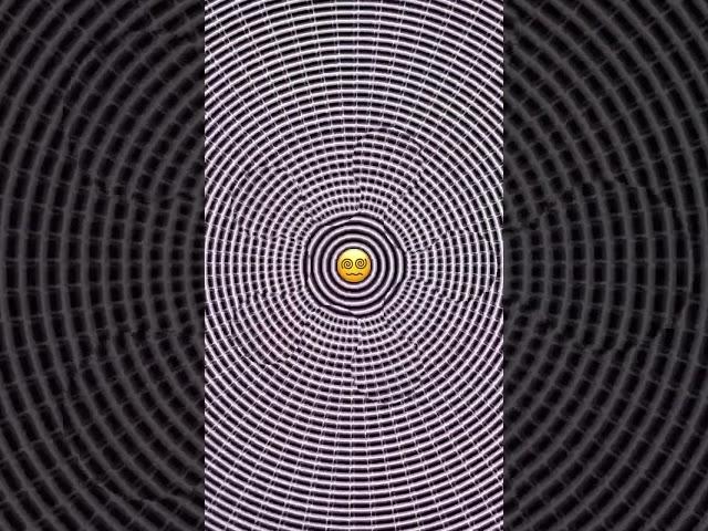 Monochrome Hypnosis: A Mesmerizing Black and White Illusion. #illustration #trippy #shorts