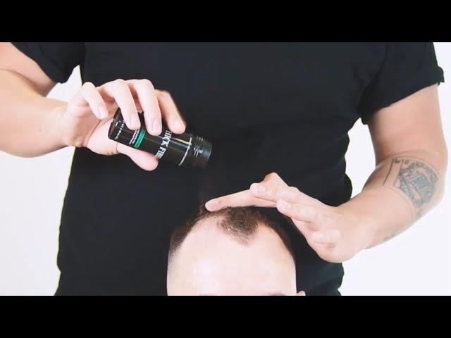 How To Apply Hair Building Fibers l Correct Method l THICK FIBER 2021