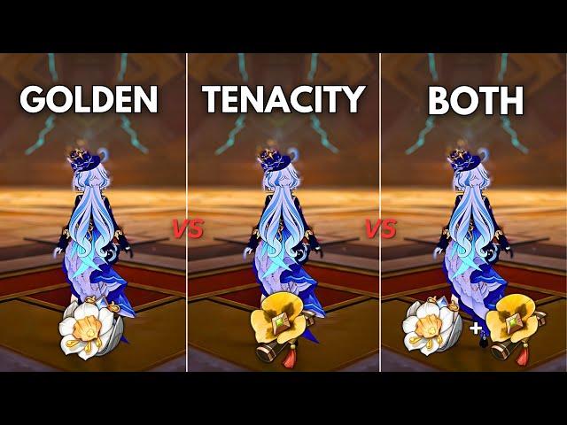 F2P: Golden Troupe vs Tenacity!! Best Build for Furina?? [ Genshin Impact ]