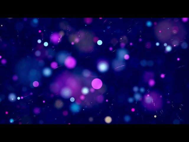4K Bokeh Particle Background Free VJ loop - VJ Loops 2020 - Free Motion background for Edits