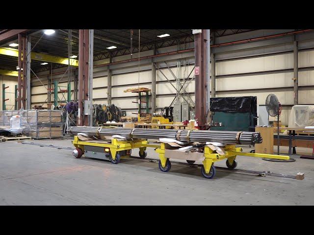 Custom Industrial Transfer Cart-Fabrication Industry