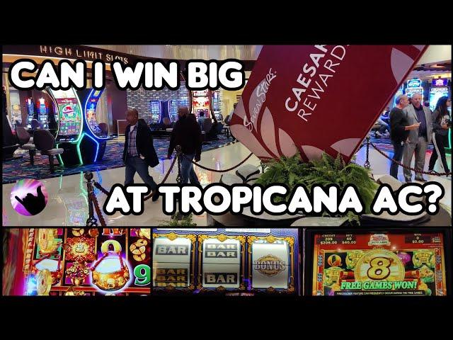 Can I Win Big at Tropicana Atlantic City? $40 Bet Bonus on High Limit Konami!