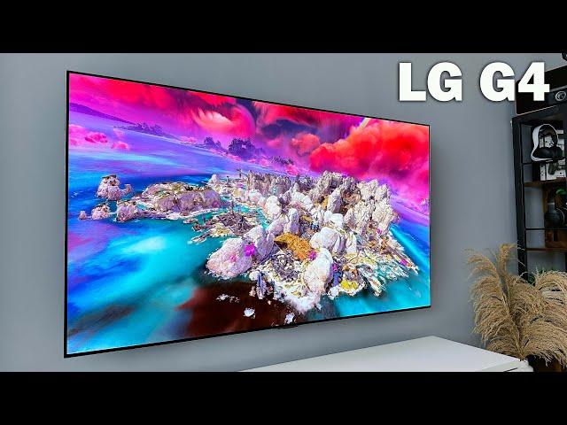 LG's 65 inch OLED evo G4 Review BEST OLED TV!