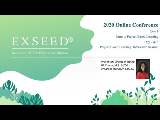 2020 EXSEED Online Conference Day PBL Day 1