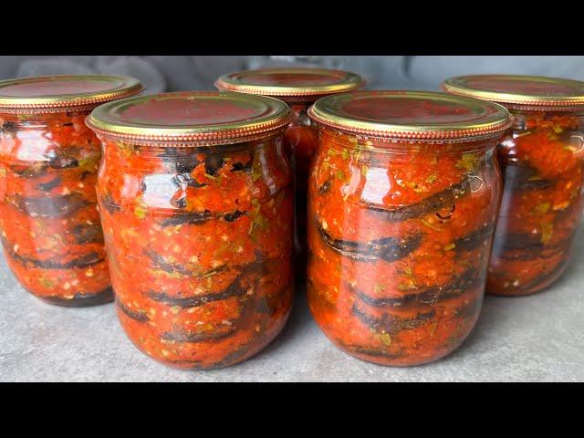 Пикантные Баклажаны на Зиму / Закуска из Баклажанов на Зиму / Консервация Баклажанов / Eggplant