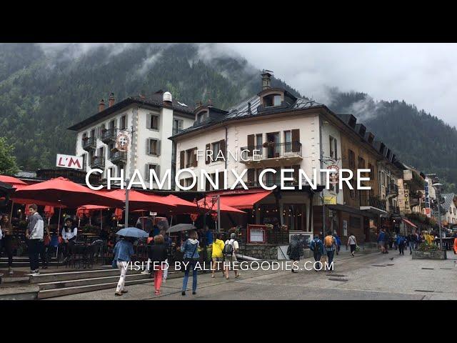 Chamonix Village Center in Summer, France | allthegoodies.com