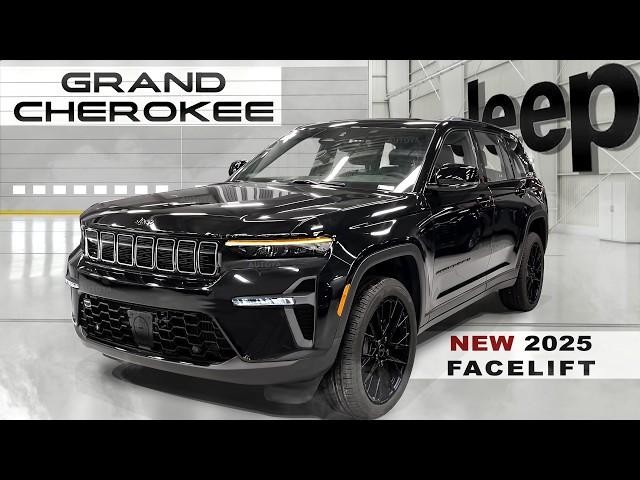 New Jeep Grand Cherokee 2025 Facelift - FIRST LOOK at Exterior Refresh & Interior Changes