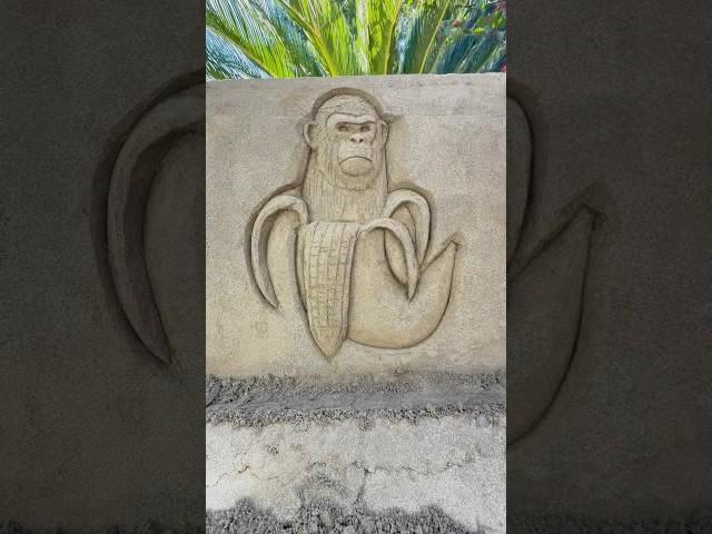 Making Chimpanzini Bananini out of sand