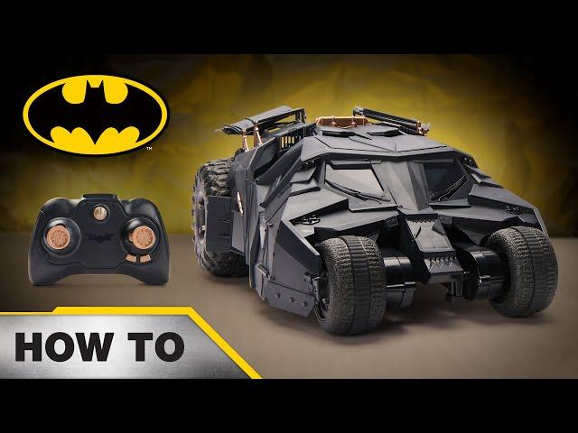 The Dark Knight Tumbler IRL!? How to drive the Batmobile Tumbler RC!