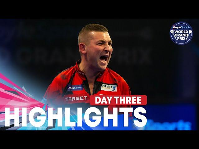 INTO THE LAST EIGHT! Day Three Highlights - 2024 BoyleSports World Grand Prix