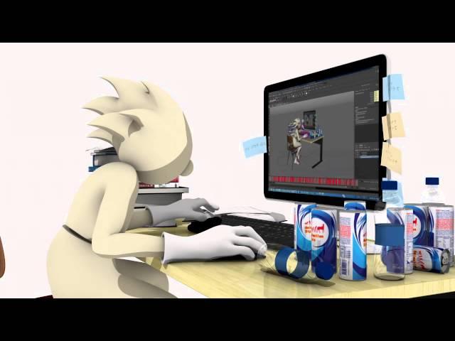 Animation Style :::CGW181::: 12 principles of animation ~Secondary action~